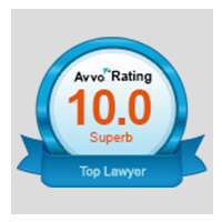 10.0 Superb Avvo Rating - Top Attorney Personal Injury
